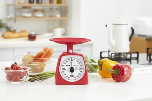 Kitchen Scale Red