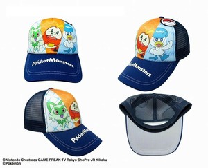 ポケットモンスター キャップ ニャオハ ホゲータ クワッス ポケモン メッシュ キャップ 帽子 ぼうし　TO