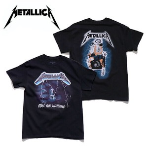 メタリカ【Metallica】Tシャツ 半袖 スカル ドクロ  ロックT バンドT アメリカ ヘヴィメタル パンク
