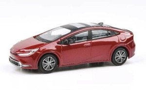 JADI B トヨタ プリウス 23 スーパーソニックレッド LHD 1/64スケール PA55603