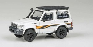 JADI B トヨタ ランドグルーザー LC71 23 ホワイト RHD Anniversary Ed 1/64スケール PA65567
