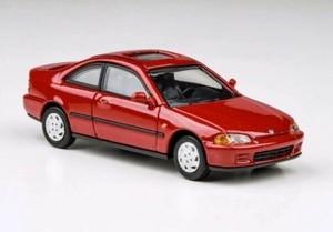 JADI B ホンダ シビック クーペ EJ1 95 ミラノレッド LHD 1/64スケール PA55764