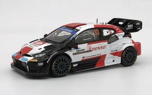 KBモデル トヨタ GR ヤリス Rally1 優勝 23ラリージャパン 33 E.Evans 1/43スケール RAM24SP001C