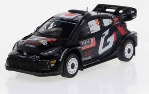 KBモデル トヨタGRヤリス ラリー1 24 サファリラリーケニア 18 1/43スケール RAM24SP002A