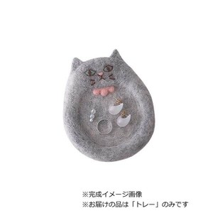 ハマナカ おすましねこのアクセサリートレー 441653000