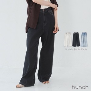 10ozデニム ダメージ加工 ゆるストレートパンツ 2025新作 S/S