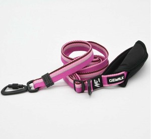 (ペット) GEWALK GW　アジャスタブル　リーシュ　エコ115-200 ピンク S LGE307