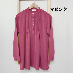 一番売れる品番【サラサラした肌ざわり♪】着やすさ抜群♪ピンタックのドレープ感が体型カバー♪軽い♪
