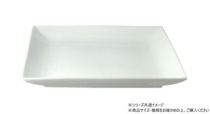 ホワイト　スクエアプレート 22.3cm 703688