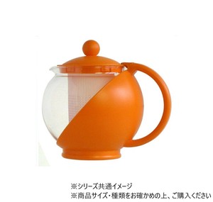 COLOREDティーサーバー茶こし付 オレンジ 702568