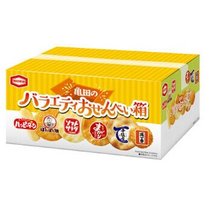 <食品>142g亀田のバラエティおせんべい箱　(10111)