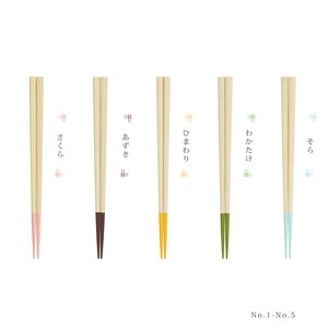 Yamanaka lacquerware Chopsticks Japan 5-pairs