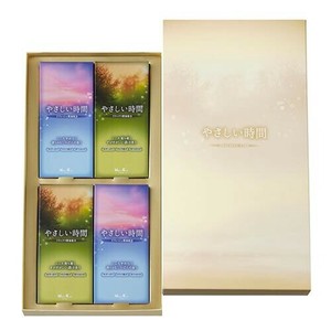 日本香堂 やさしい時間 しゃぼん/森 進物 4箱入 包装品 26610
