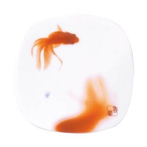 日本香堂 夢の夢 爽水(金魚) 香皿 38545