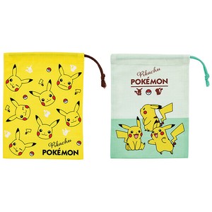 【公式】 コップ袋 2P 【ポケットモンスター ピカチュウ】 スケーター