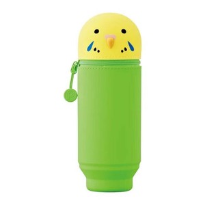 LIHIT LAB.(リヒトラブ)　PuniLabo　スタンドペンケース　BIGサイズ　セキセイインコ　A-7714-9