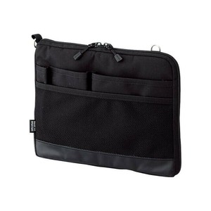 LIHIT LAB.(リヒトラブ)　バッグインバッグ(ヨコ型)　A5　ブラック　A-7680-24