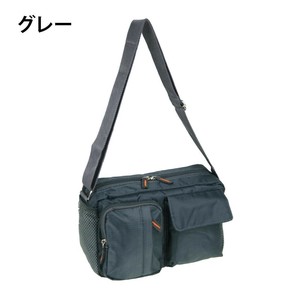 優美社　3M11-13　EXPEND (エクスペンド) ポリリップショルダーバッグ  グレー