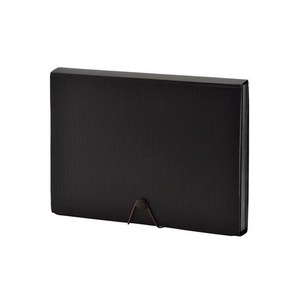 LIHIT LAB.(リヒトラブ)　SMART FIT　ドキュメントファイル　A4　ブラック　A-7620-24