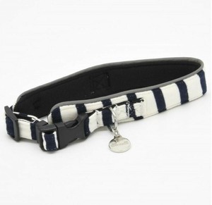(ペット) Gemelli Dog ナチュラルボーダーカラー ブラック XXS LGW402