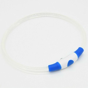 (ペット) GEWALK LED　セーフティ　フラッシング　ネックリング ブルー L LGE401