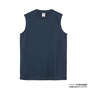 ボンマックス MS1165 ノースリーブTシャツ(ポリジン加工) ネイビー (8) サイズ:XL LIFEMAX