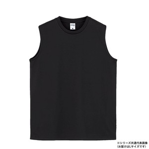 ボンマックス MS1165 ノースリーブTシャツ(ポリジン加工) ブラック (16) サイズ:L LIFEMAX