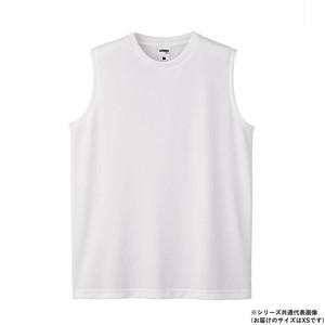 ボンマックス MS1165 ノースリーブTシャツ(ポリジン加工) ホワイト (15) サイズ:XS LIFEMAX