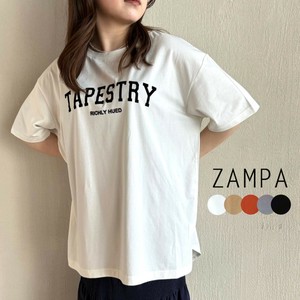 【2025SS新作】【接触冷感】フロッキーロゴオーバーサイズTシャツ