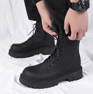 ブーツ   PU   厚底   メンズ ファッション    ABQ1185