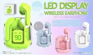 YD-1814 LED ディスプレイワイヤレスイヤホン