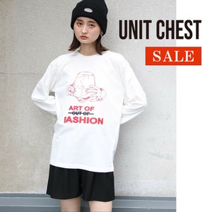 【SALE】OIF designer eggs コラボ ロンT Art T-shirt ユニセックス/UNIT CHEST