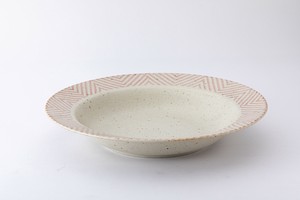 美浓烧 大钵碗 需调货商品 餐具 粉色 日本制造