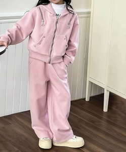 【aimoha KIDS】スウェットパーカーセットアップ キッズ 子供 上下セット スウェット