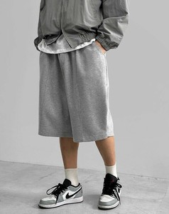 【2025春夏新作】裾スナップボタンバミューダパンツ