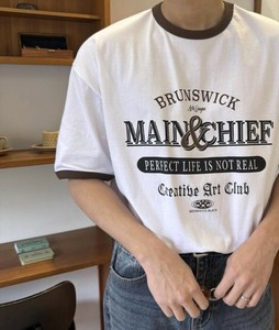 【2025春夏新作】MAIN&CHIEF リンガーTシャツ