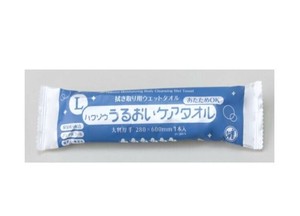 ハクゾウメディカル ハクゾウうるおいケアタオル L 大判厚手 280×600mm 50本×6袋 2601001