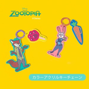 カラーアクリルキーチェーン　"ディズニー" ズートピア