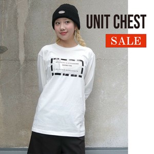 【SALE】OIF designer eggs コラボ ロンT wave T-shirt ユニセックス/UNIT CHEST