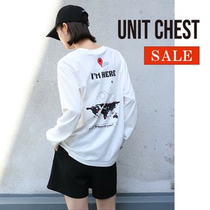 【SALE】OIF designer eggs コラボ ロンT where T-shirt ユニセックス/UNIT CHEST
