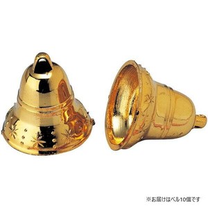 アーテック クリスマス飾り ベル10コ(ゴールド)φ25x25mm 046593