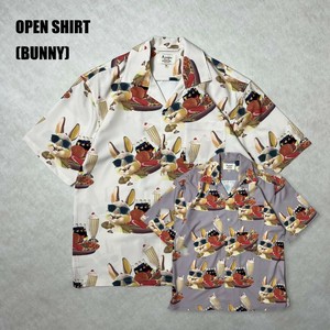 オープンシャツ(BUNNY) 半袖