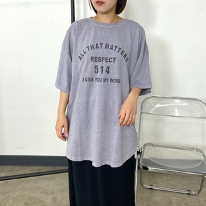 T-shirt Pigment Tunic T-Shirt Short Sleeve 2-way [2025 NEW]