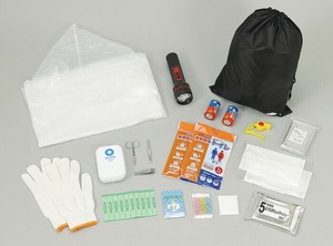 【防災セット】【持ち運び】【防災対策】緊急避難セット　20点  035503
