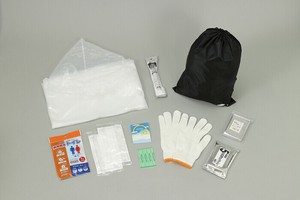 【防災セット】【持ち運び】【防災対策】緊急避難セット　10点  035501