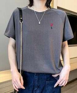 バルーンプリントTシャツ レディース シンプル 半袖 春 夏 トップス