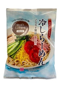 【桜井食品】冷しらーめん しょうゆ味 123g【春夏】