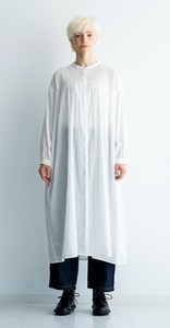 〈60コットンローン〉シャーリングワンピース　☆2025秋物新作☆