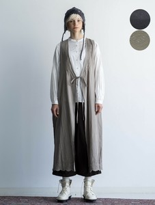 背心外套/马甲 扇贝边 刺绣 背心款 棉