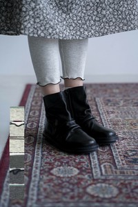 〈国産オーガニックコットンフライス〉メローレギンス　☆2025秋物新作☆